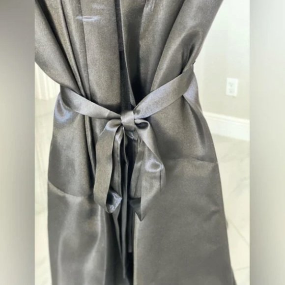 Black short robe small NWT - Picture 4 of 9